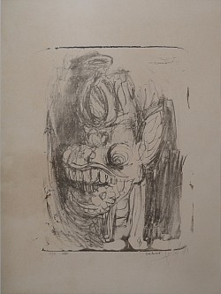 DIEU BALINAIS - 1971 - Lithographie sur Velin  I/IV.  N.e.   400€